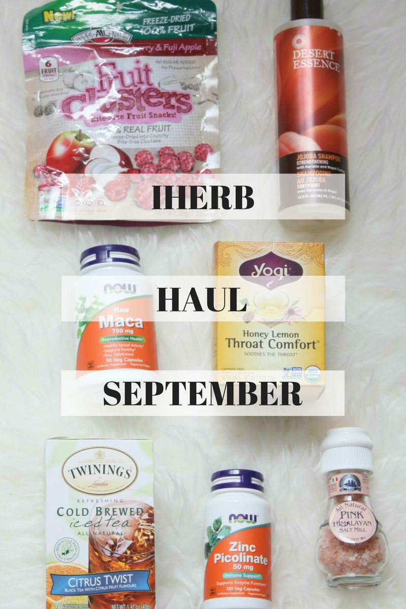 iHerb Haul September + $5 Off iHerb Coupon Code