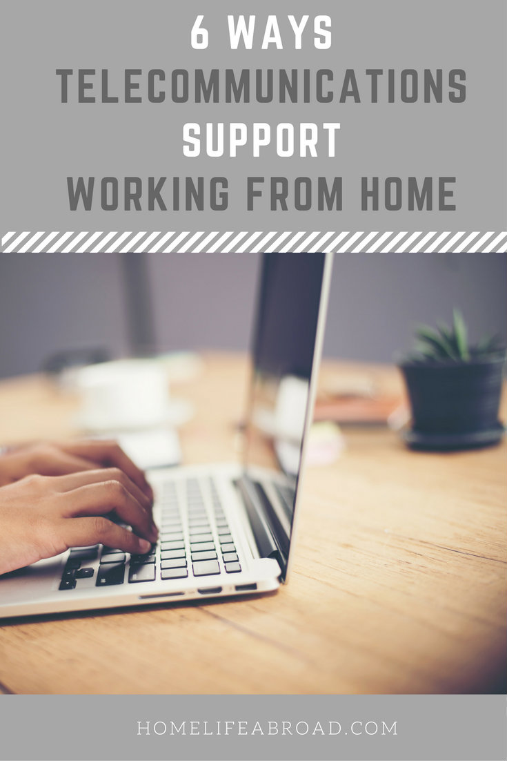 6 Ways Telecommunications Support Working from Home