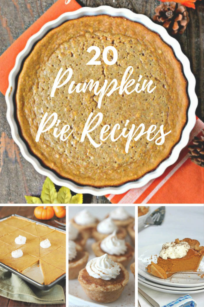 20 Heavenly Pumpkin Pie Recipes