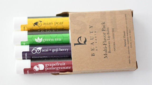 Beauty By Earth Review superfruit lip balms