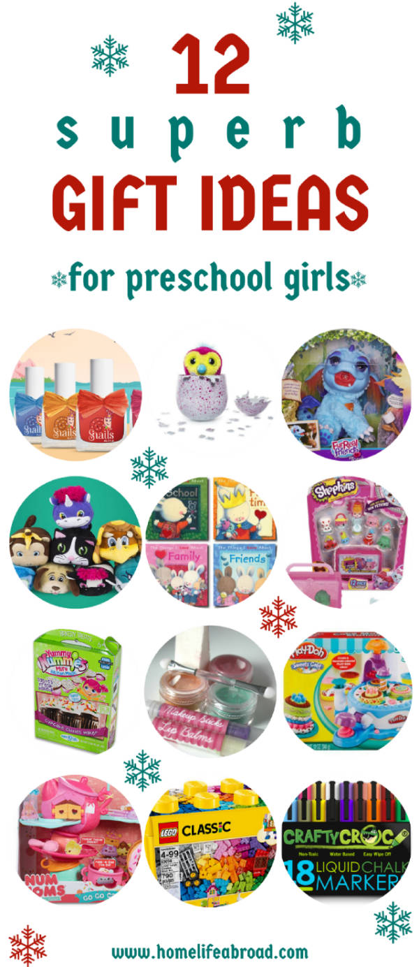 Christmas Gift Ideas for Preschool Girls