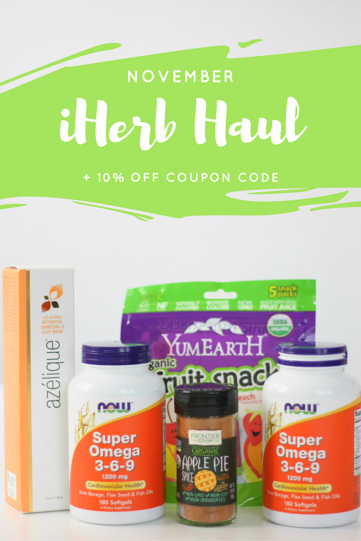 November iHerb Haul + 10% Off iHerb Coupon Code | Home ...