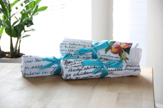 Gift Idea: Custom Tote Bags & Recipe Towels