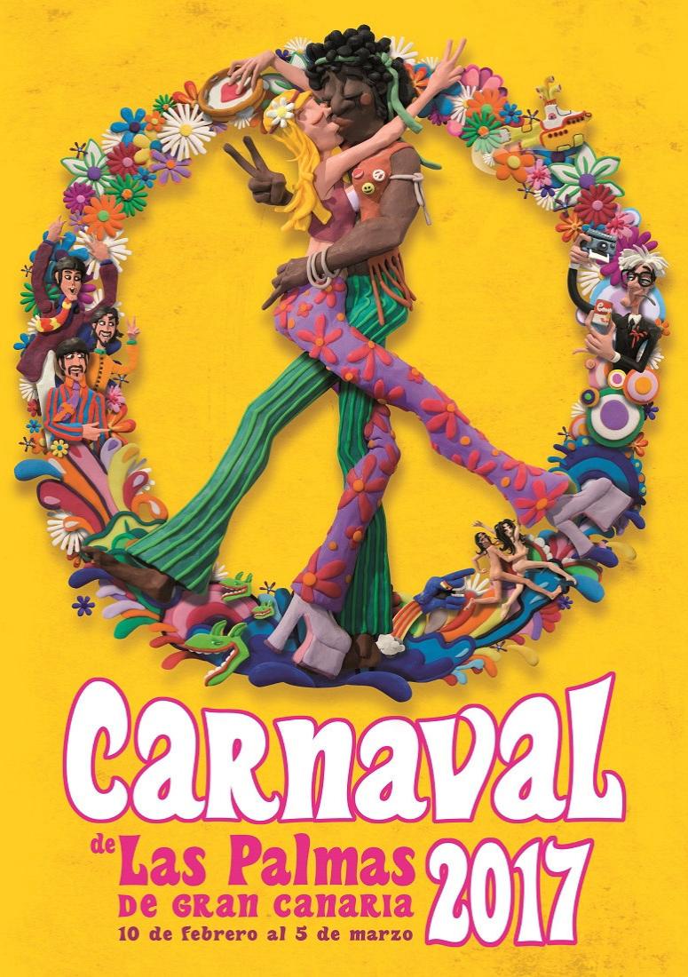 Carnaval Las Palmas Poster 2017