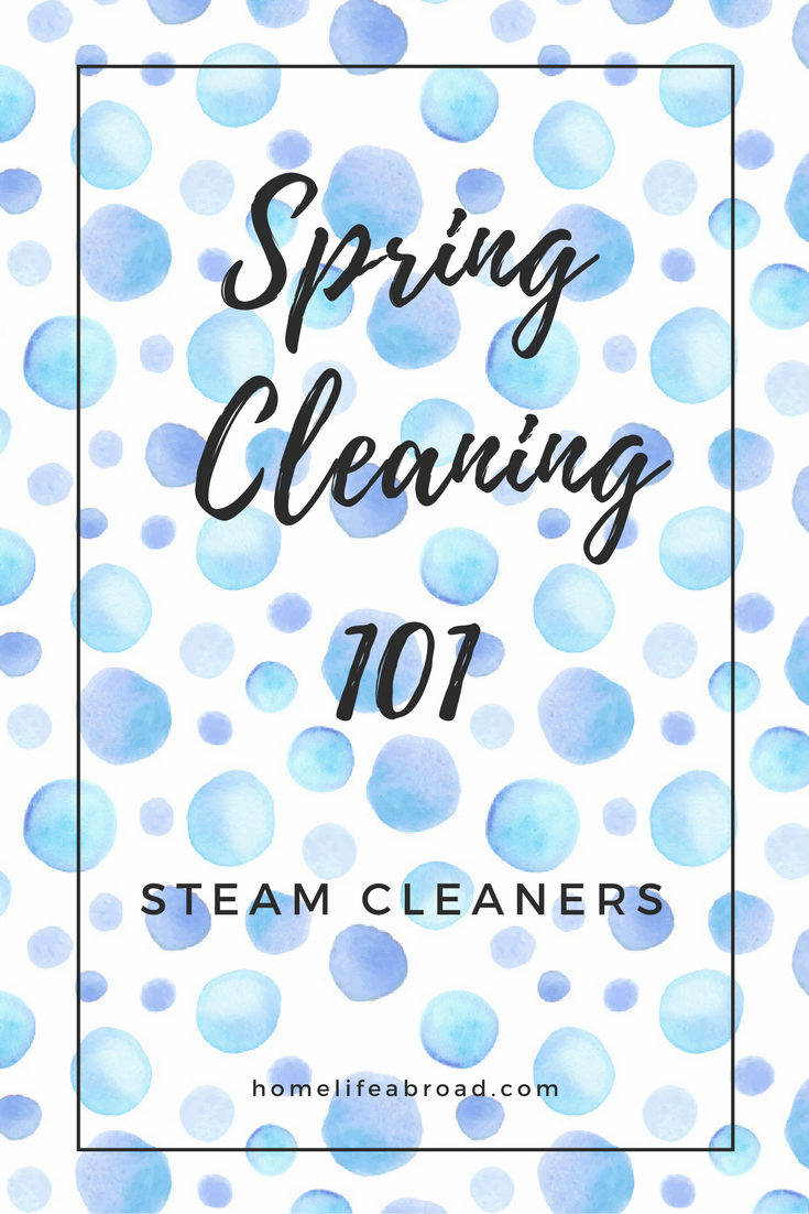 Spring Cleaning 101 - Steam Cleaner