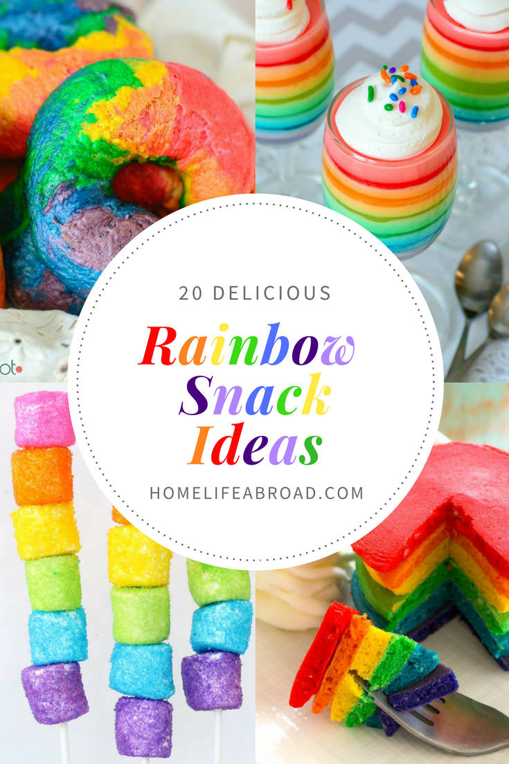 Rainbow Snack Ideas