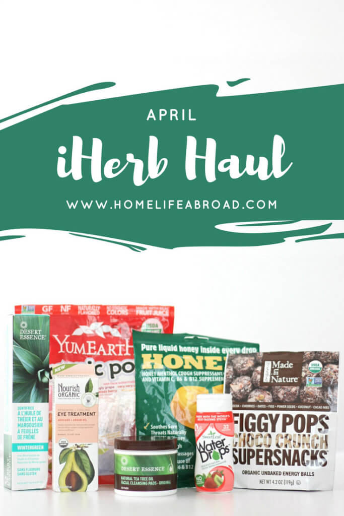 April 2017 iHerb Haul + 5% Off iHerb Coupon – Home Life Abroad
