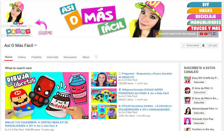 Asi o Mas Facil Youtube crafting tutorials
