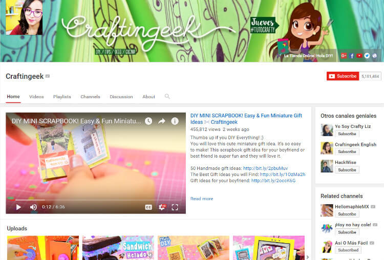 Craftingeek DIY tutorials