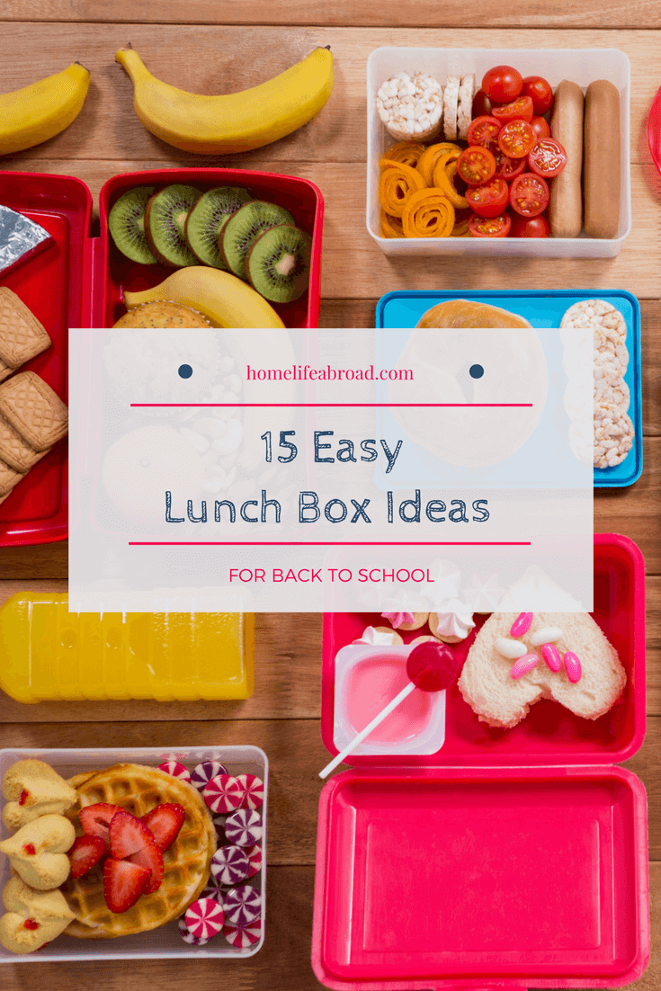 Easy Lunch Box Ideas for Back-to-School