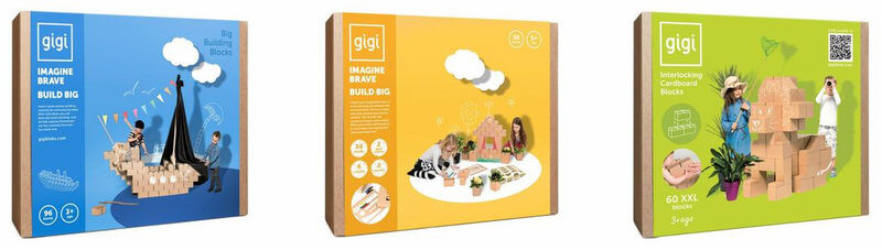 Buy Best Building Blocks & Cardboard Bricks for Kids - GIGI Bloks