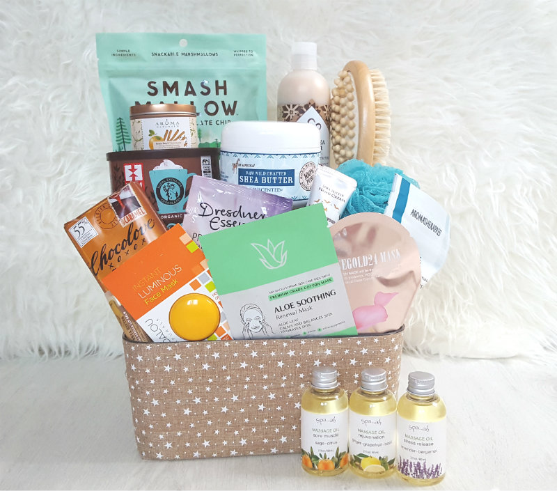 Relaxation Gift Basket for Mom on the 1st Day of School (or any