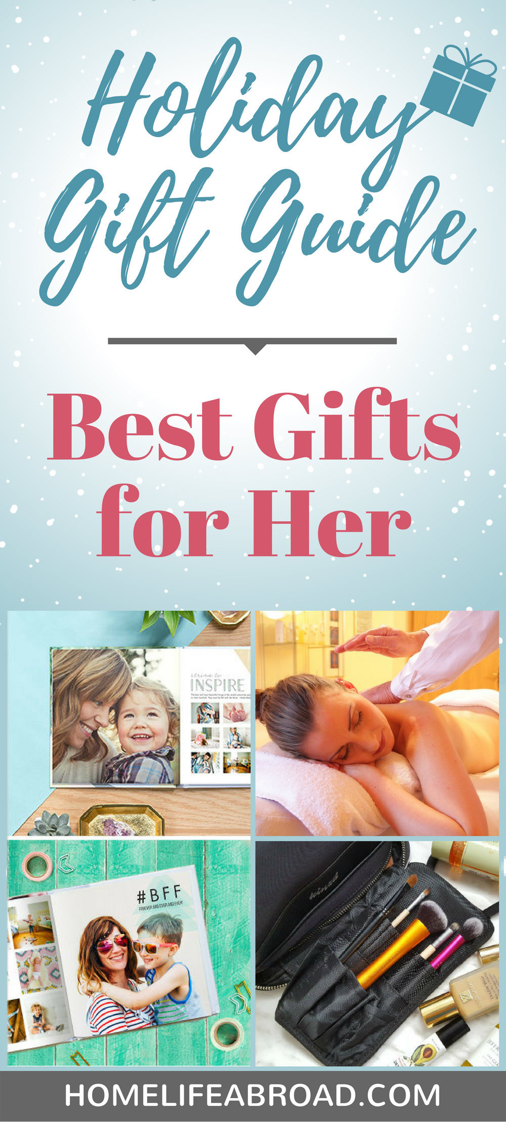 Looking for the perfect gift for a special lady in your life? Look no further - here are 5 great options to spoil any lucky woman! #holidaygiftguide #giftguide #giftsforher #giftsformom