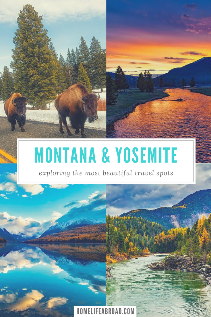 Traveling to beautiful Montana and Yosemite Park? From breathtaking sights to fun activities, here is a breakdown of what to see and do in one of the most beautiful spots in the world! #USA #Montana #yosemite #glacierpark #travel #holiday #cabins