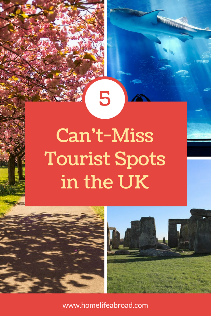 The United Kingdom has some of the most culturally rich flavors and oldest historic sites in the world. With so much to see, it's tough to pick the top sites, but we've narrowed it down. Check out the 5 best can't-miss tourist attractions for any traveler to the UK! #UK #London #Europe #travel #tourism #Stonehenge #hydepark #buckinghampalace