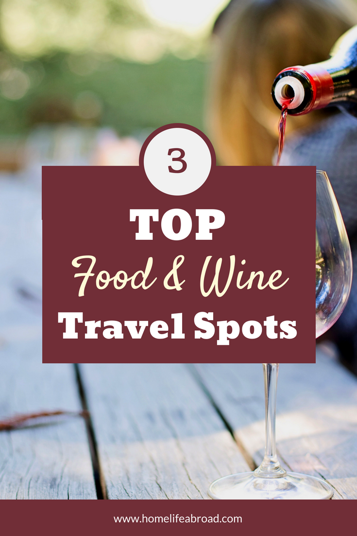 Foodie & traveler? If you want to savor delicious cuisine on your next trip, check out the best food-and-wine destinations of the year! #travel #wine #wineconnoiseur #oldworldwine #howtoorder #europeantravel #europeanwine #foodie