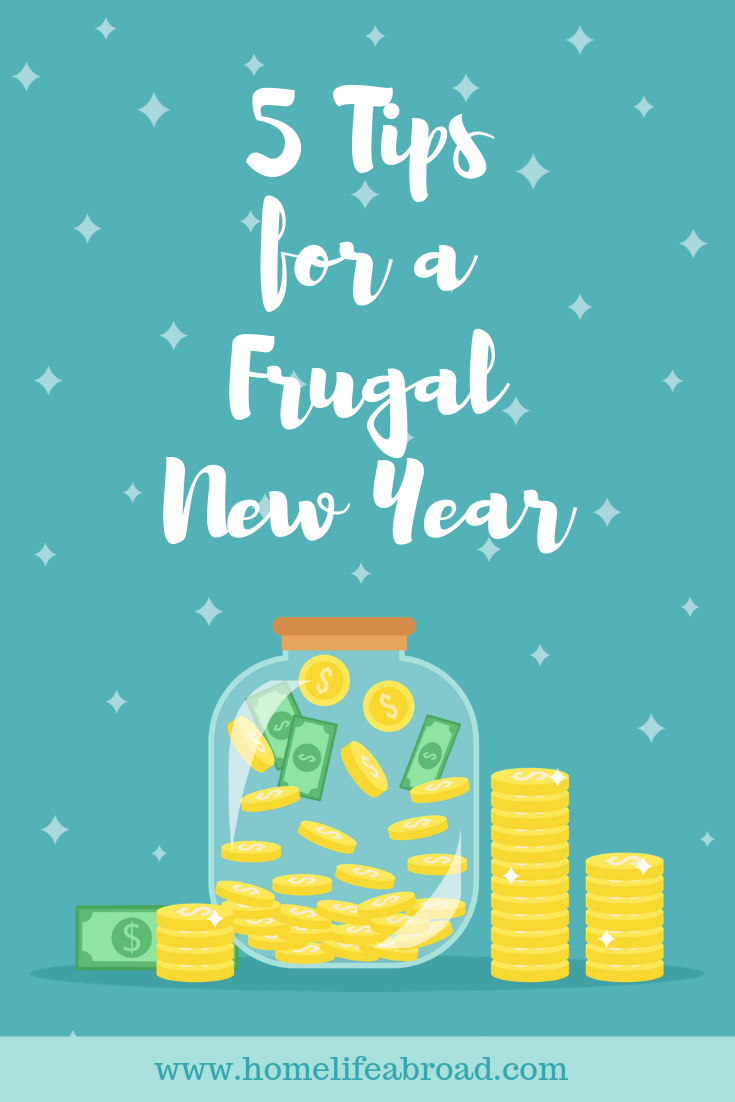 A new year is creeping up on us… are you ready to reconsider your spending habits? If you’re looking to spend less next year and save more, start with these handy tips! #frugal #frugality #personalFinance #newYearResolutions #saving #money