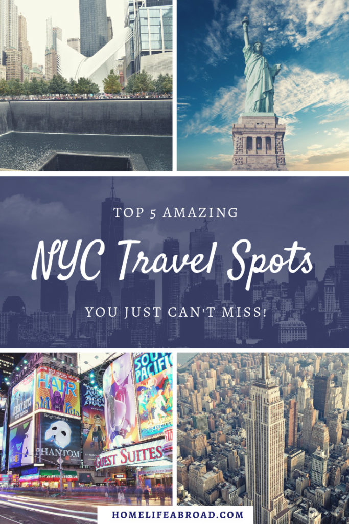 Traveling to NYC? There's so much to enjoy, but so little time to do it all! 

 If you’re not sure which activities should top your list, take a look at the ultimate 5 New York City attractions you just can’t miss!

#nyc #usa #bigapple #tourism #travel #wtc #statueofliberty