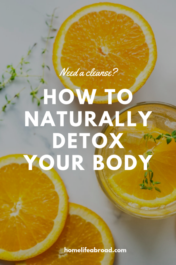 Need a break from harmful chemicals to reinvigorate your system and life? Take a look at 5 ways to detoxify your body naturally! #detox #healthyeating #detoxify